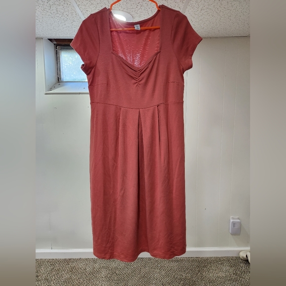 Like New Maternity Fit & Flare Ponte-Knit Dress - Picture 3 of 5